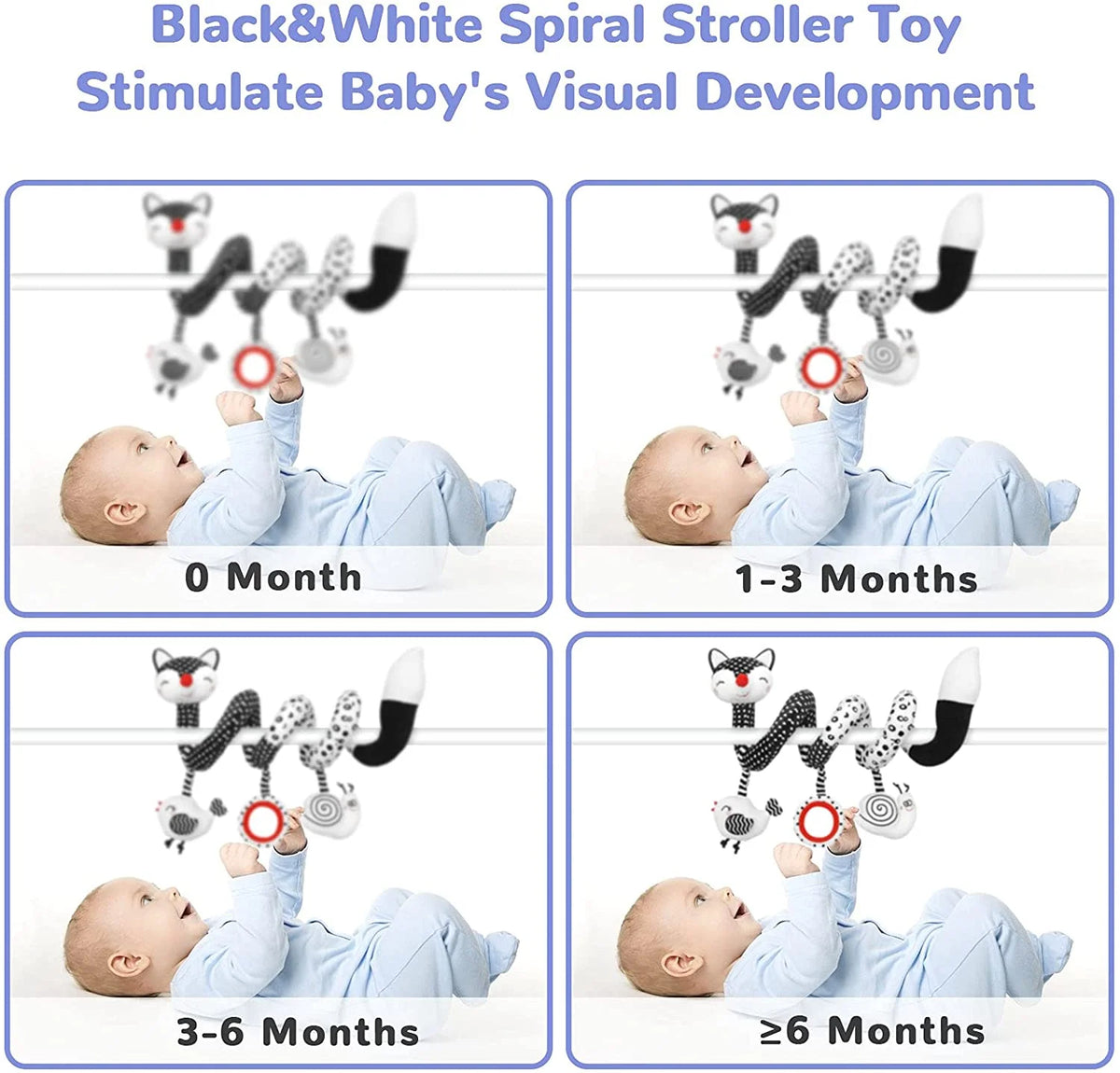 Stretch & Spiral Car Seat Toys S124372