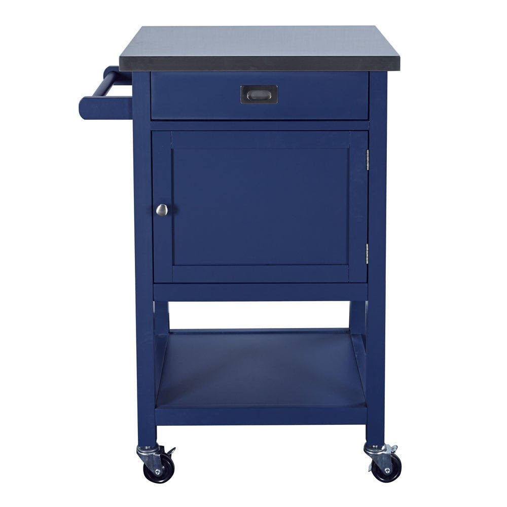White Apartment Cart B793