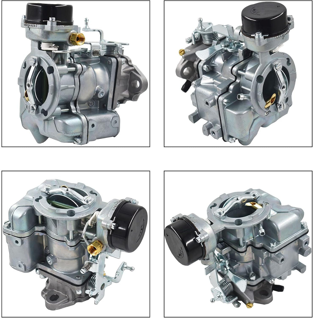 Carburetor Replacement for Ford 6 Cylinder Engine, Automatic Choke, Pack of 2 Z612