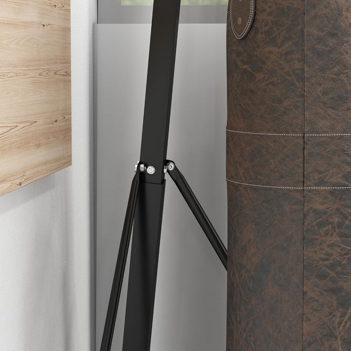Height Adjustable Heavy Bag Stand with Weighted Base C9449
