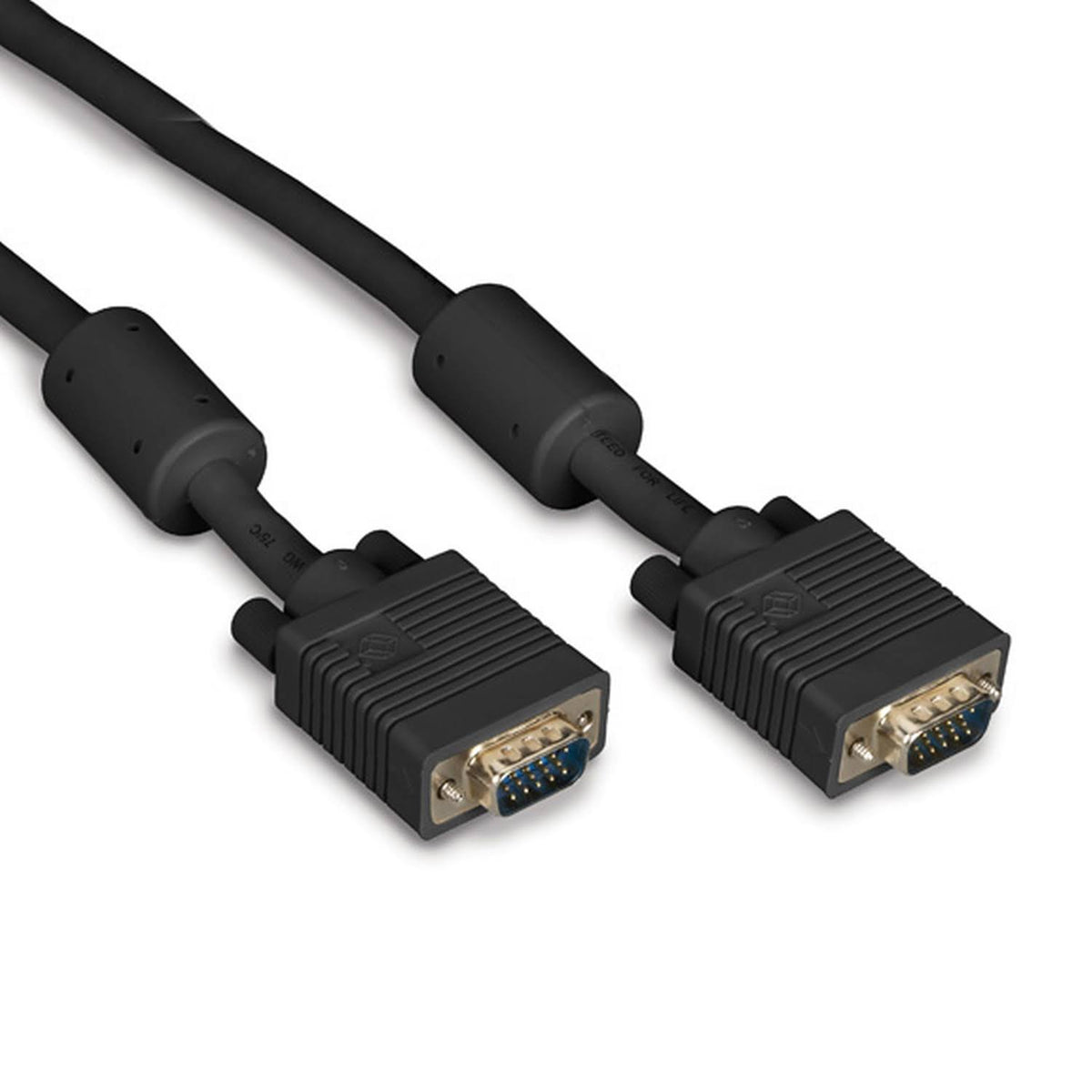 Black VGA Video Cable with Ferrite Core M528