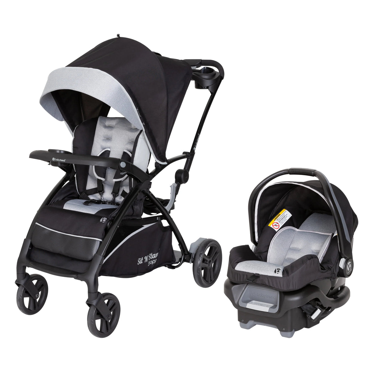 Pink 5-in-1 Stroller W4633