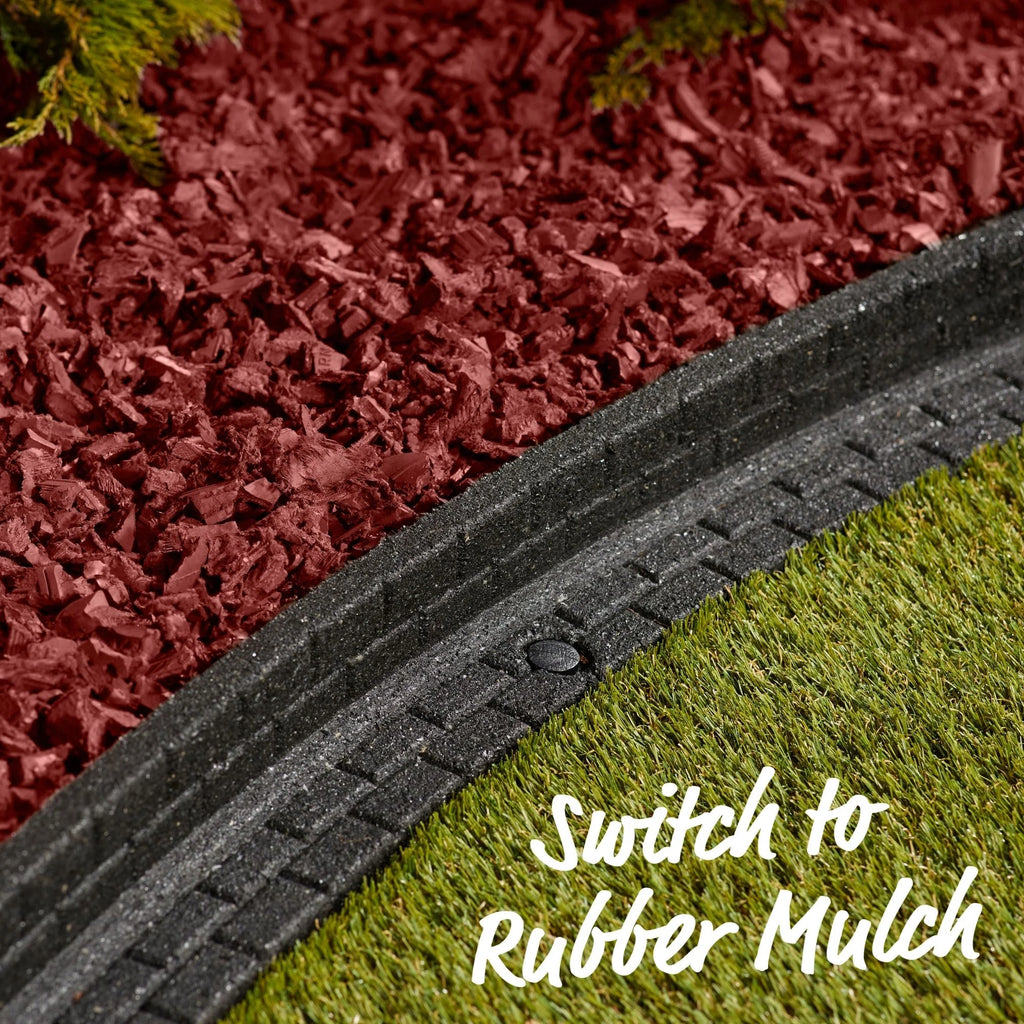 Red Rubber Mulch 75 cu ft S743064