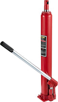 Hydraulic Long Ram Jack, 4 Tons Capacity, Red, Pack of 2 S272668