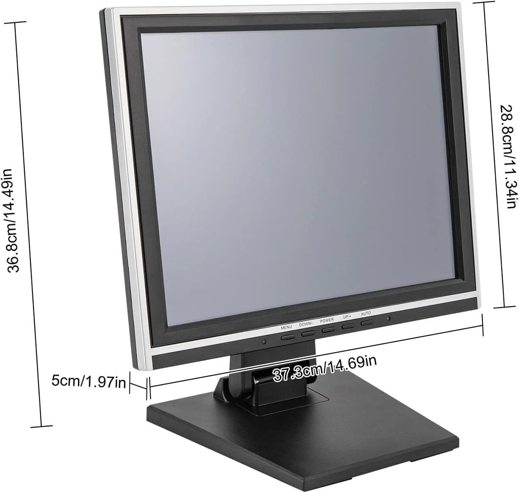 15" LCD Touch Screen Monitor with Adjustable Multi-Touch USB Interface M94404