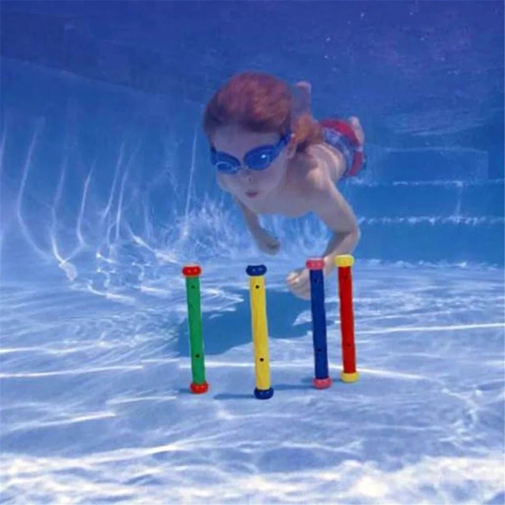 Pool Toys Underwater Swim Diving Toy Sets with Water Rings, Sticks, Octopus, Torpedo Bandits & Balls for Kids I877