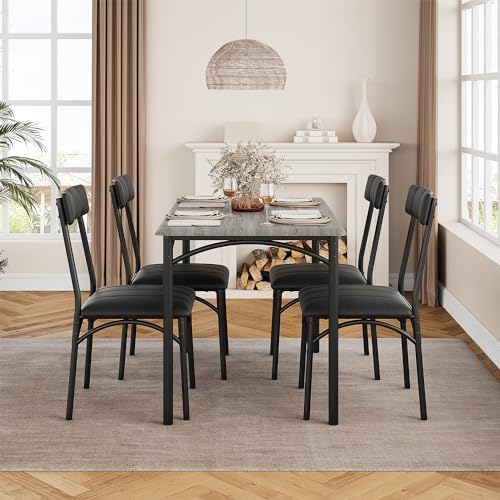 Rustic Brown 3 Piece Dining Table Set H9621