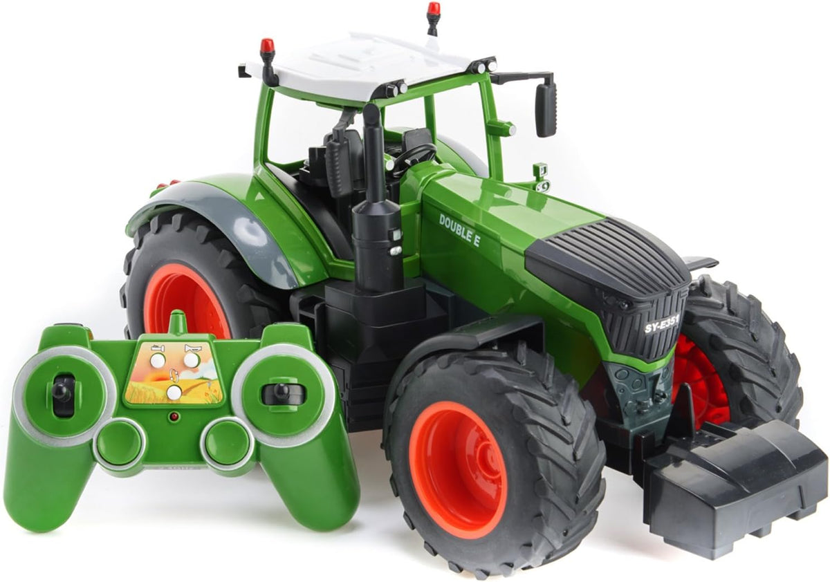 2.4Ghz RC Farm Tractor Remote Control Construction Toy Pack of 2 O667083