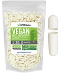 Size 0 Empty Vegan Capsules 500 Count I654