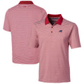 Carolina Panthers Big & Tall Forge Tonal Stripe Stretch Polo V204871