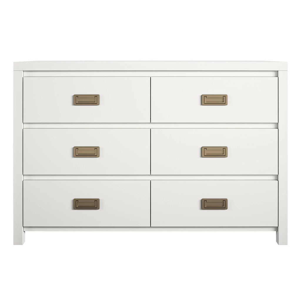 White 6 Drawer Kids' Dresser I698532