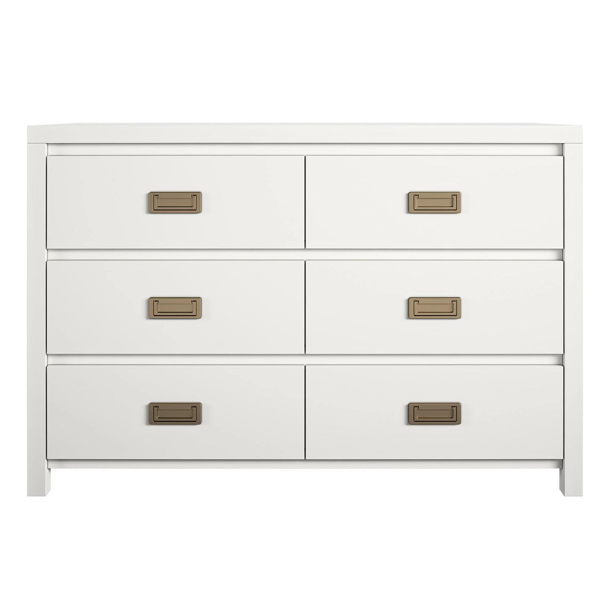 White 6 Drawer Kids' Dresser I698532
