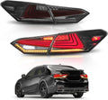LED Tail Lights Set of 2 Transparent B2476