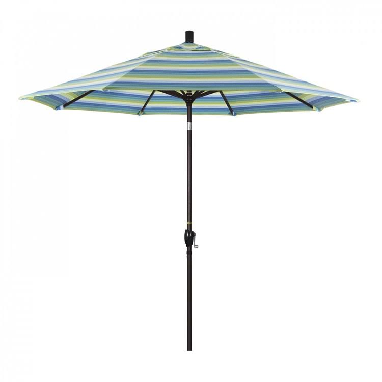 9' Patio Umbrella with Bronze Aluminum Pole M2560