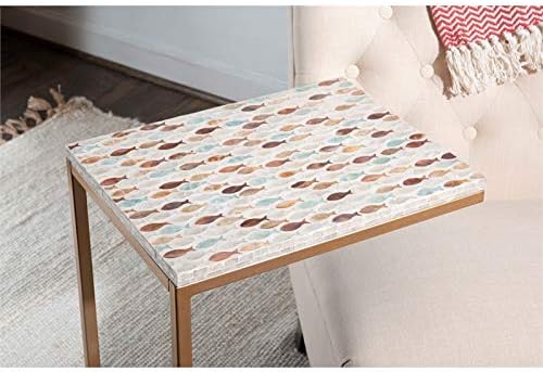 Gold Metal Accent Table E231