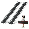 6FT Telescoping Aluminum Wheelchair Ramp with Storage Bag 600lbs Capacity (2 Pack) E696