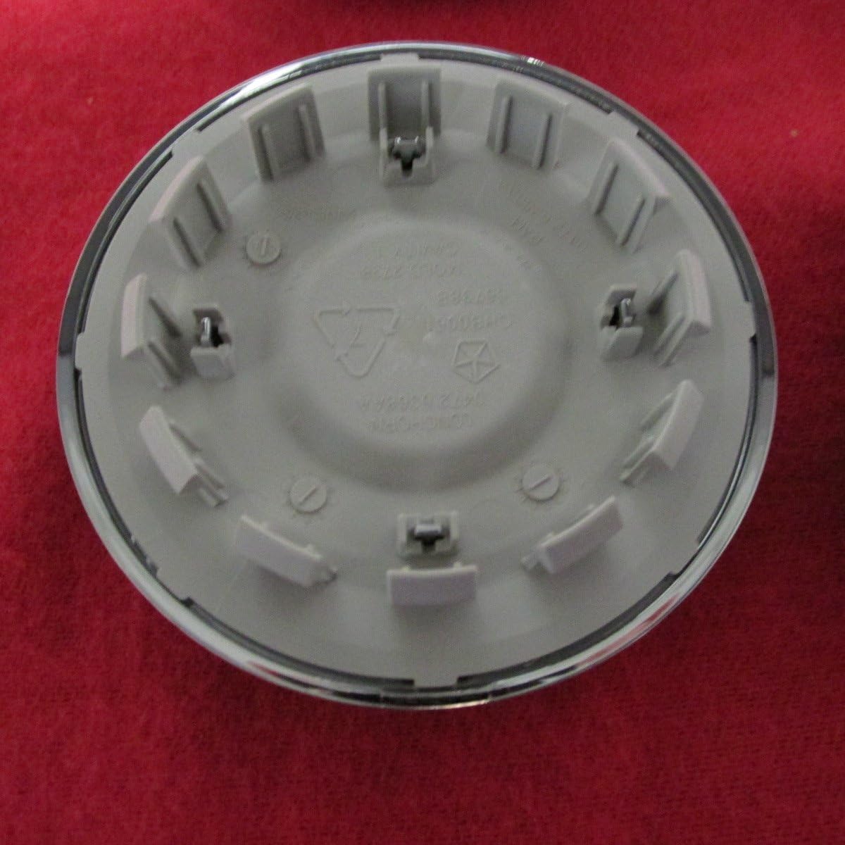 Chrome Ram Head Logo Center Cap Pack of 2 S27928