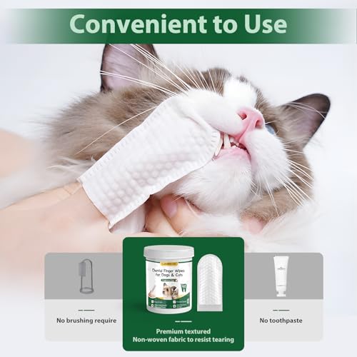 Pet Teeth Cleaning Wipes 60 Counts P251300