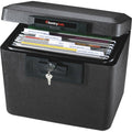 Black Fire Protection Document & File Safe H478603