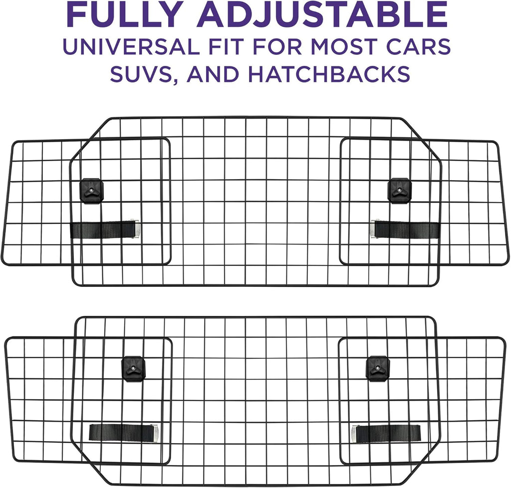 Adjustable Heavy-Duty Wire Mesh Dog Barrier Q87587