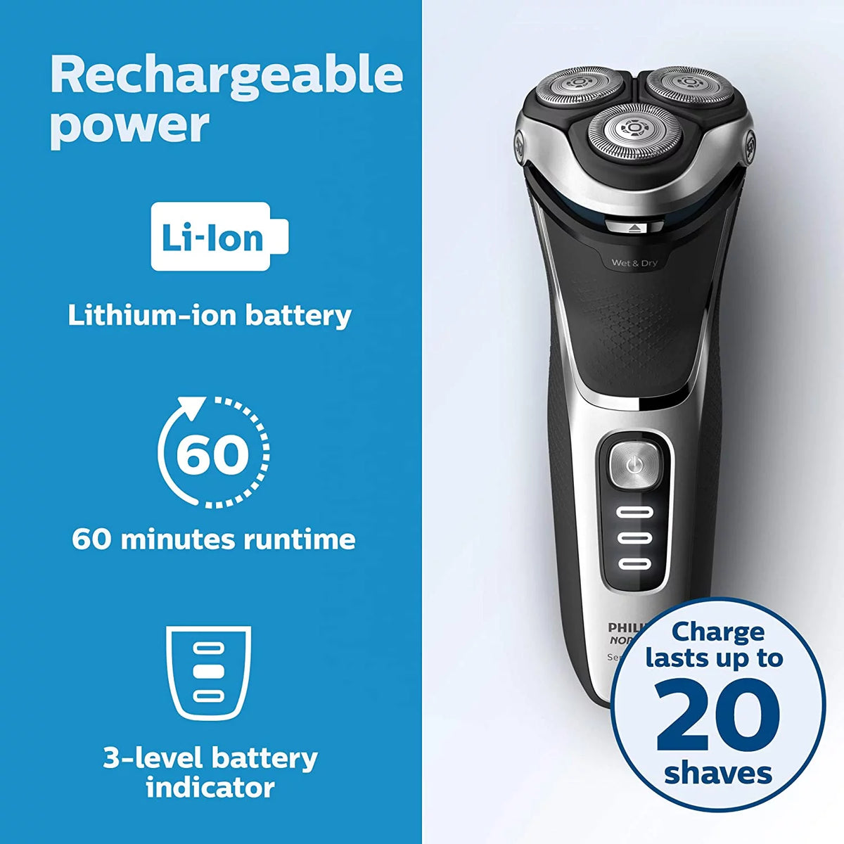 Philips Norelco Shaver 3800 X4510