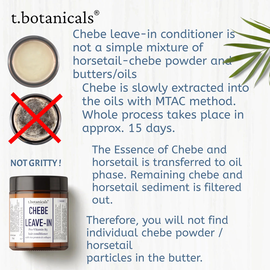 Chebe Leave In Conditioner with Provitamin B5, Chebe Butter, Chebe Powder, Chebe Oil, Silk Amino Acids, Collagen, 8 oz U85413