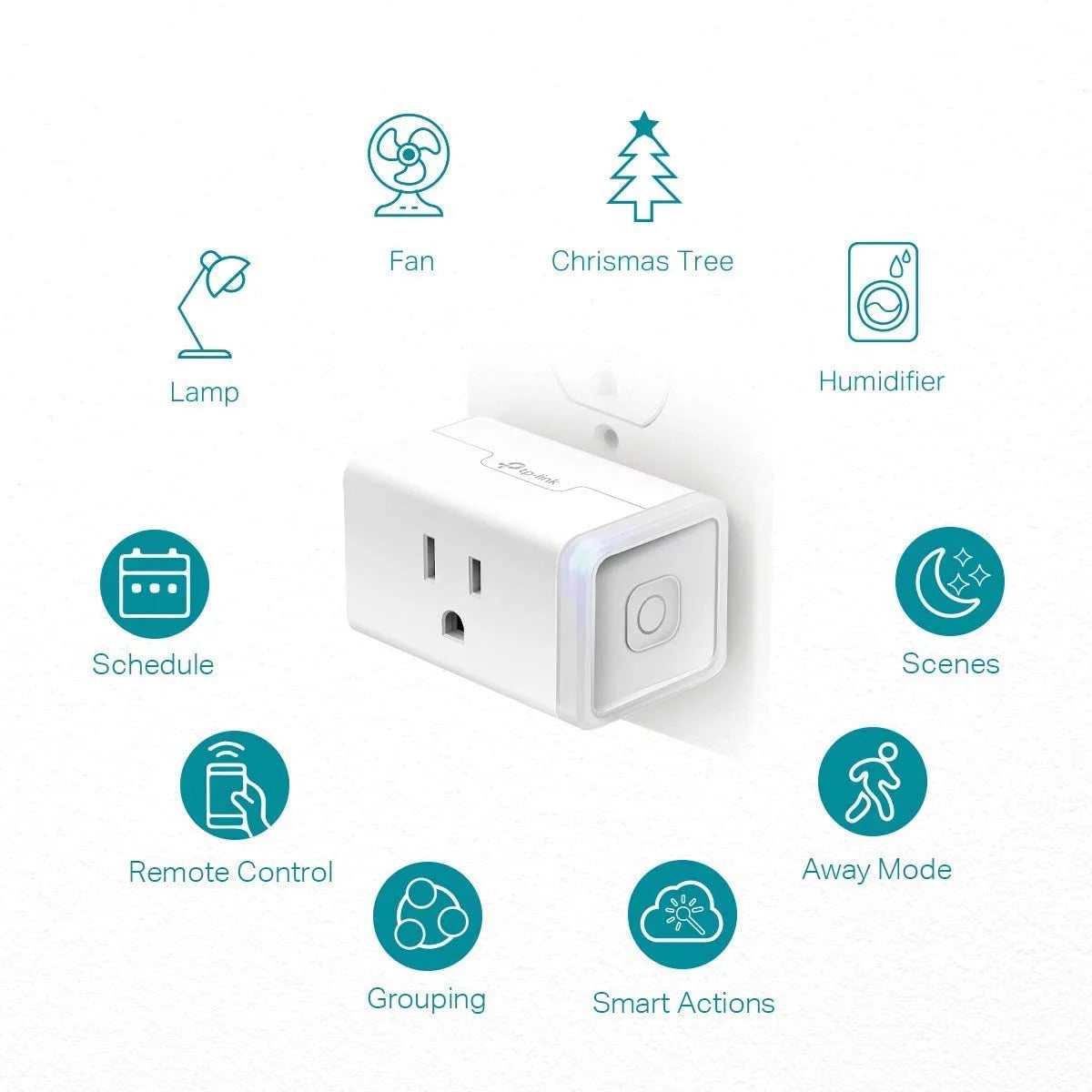 White 4-Pack Smart Plug J65903