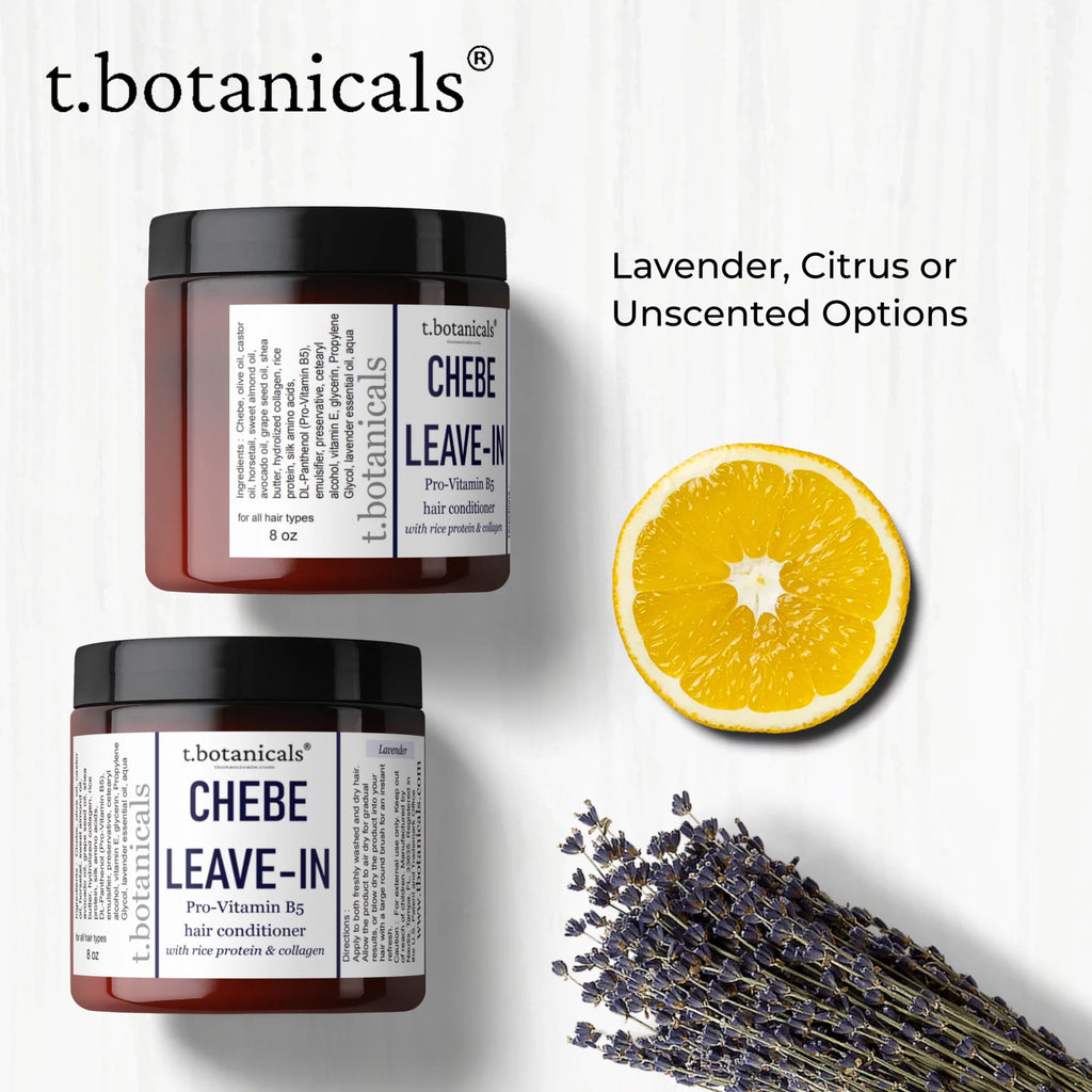 Chebe Leave In Conditioner with Provitamin B5, Chebe Butter, Chebe Powder, Chebe Oil, Silk Amino Acids, Collagen, 8 oz U85413