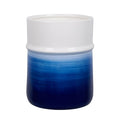 Round Small Navy Blue Trash Can H590005