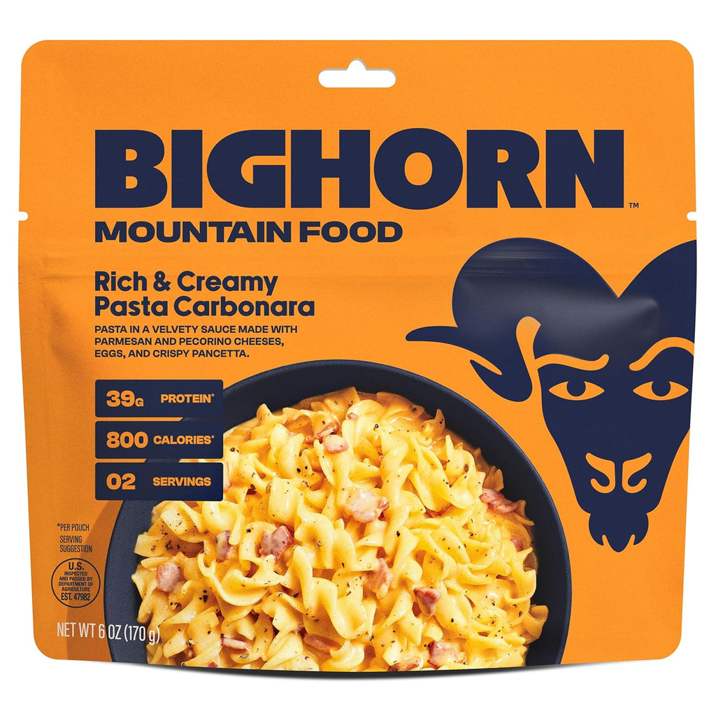 Mountain Food Pasta Carbonara Freeze Dried Meals 2 Servings D45098