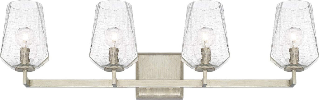 2-Light Matte Black Vanity B567956