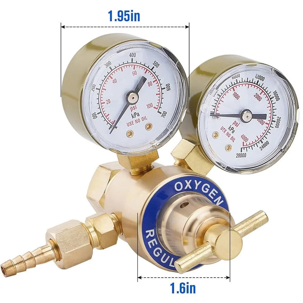 Oxygen and Acetylene Regulators Welding Gas Gauges C291