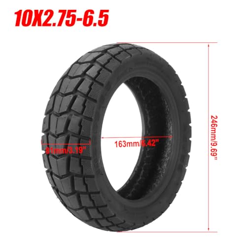 10x2.75-6.5 10 Inch Off-Road Tubeless Tire for Electric Scooter I201