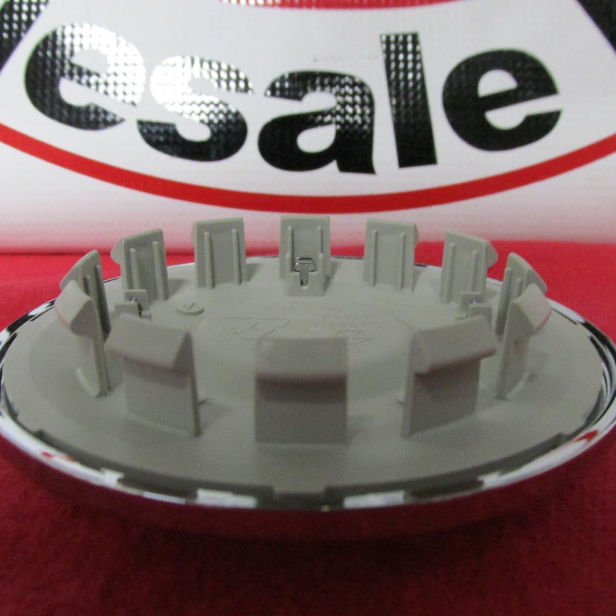Chrome Ram Head Logo Center Cap Pack of 2 S27928