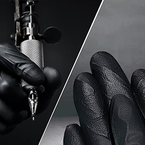 Black 6-mil Disposable Nitrile Exam Gloves R774117