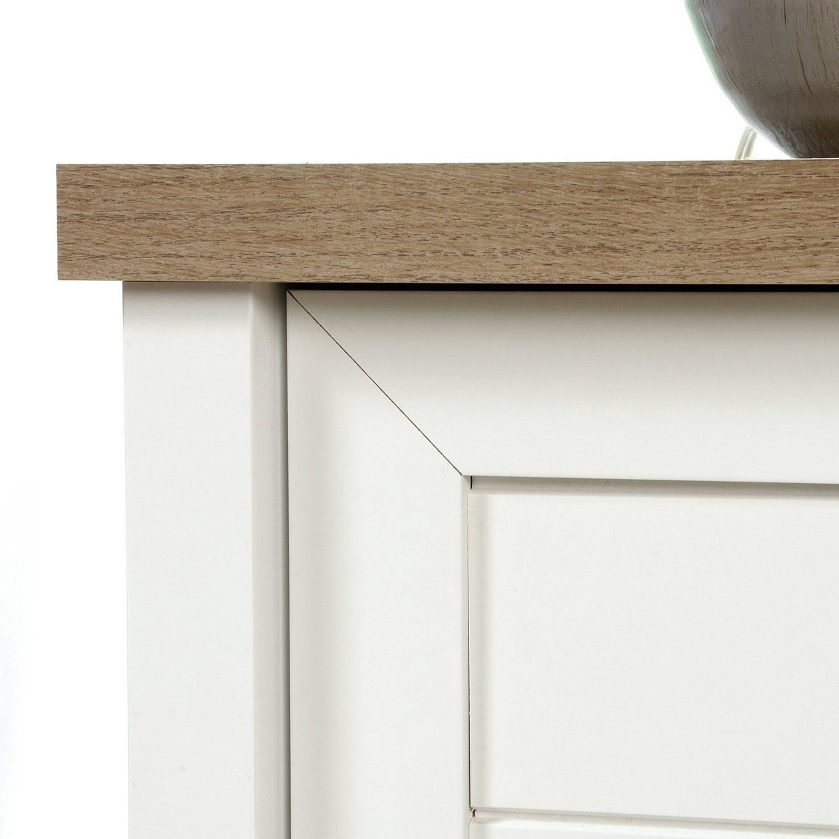 Soft White Storage Cabinet E201160