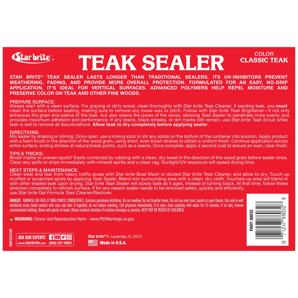 32 OZ Teak Sealer M46324