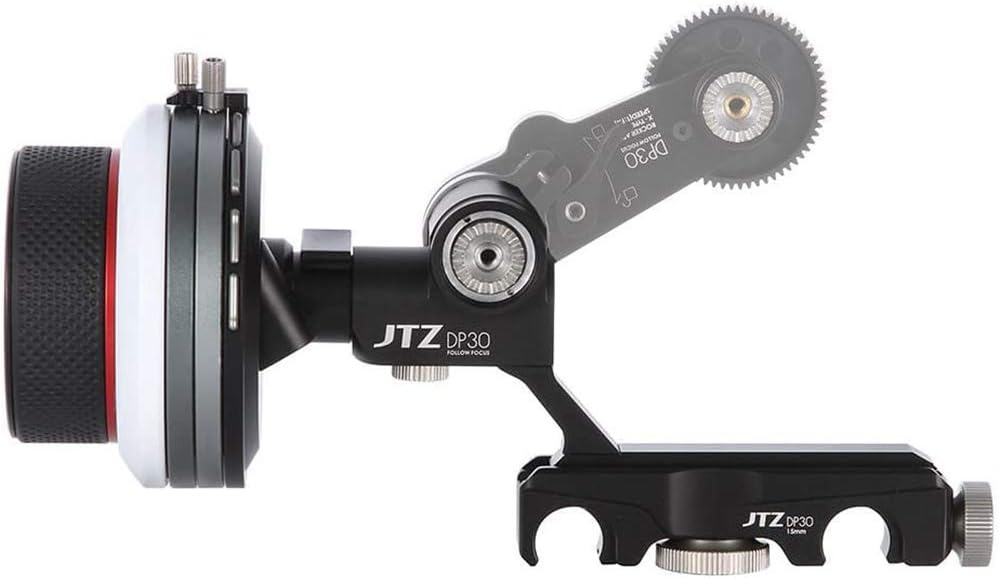 Cine Follow Focus with 15mm/19mm Rail Rod Clamp Kit O683