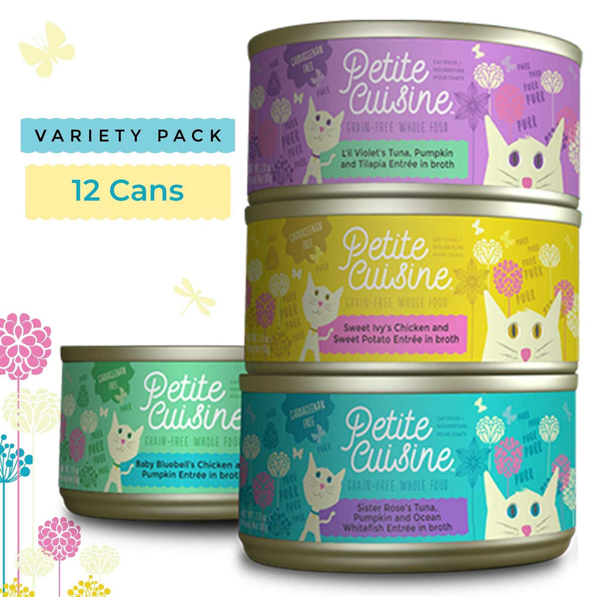 Grain-Free Wet Cat Food Variety Pack D30807