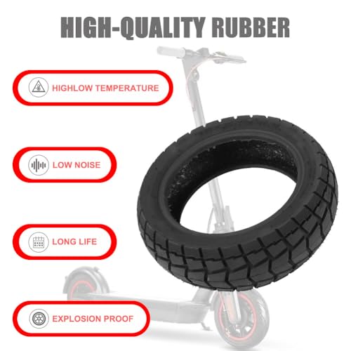 10x2.75-6.5 10 Inch Off-Road Tubeless Tire for Electric Scooter I201