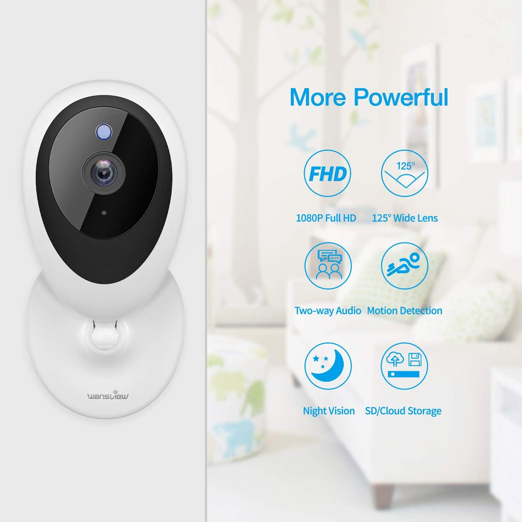 1080PHD WiFi Indoor Camera 4 Pack Q761