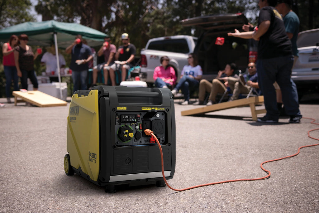 4500-Watt Wireless Remote Start Inverter Generator with CO Shield L716