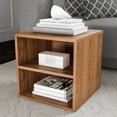 Brown Storage End Table R70156