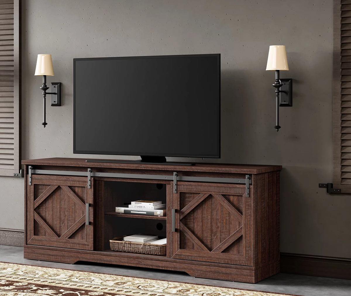 Brown TV Stand L16908