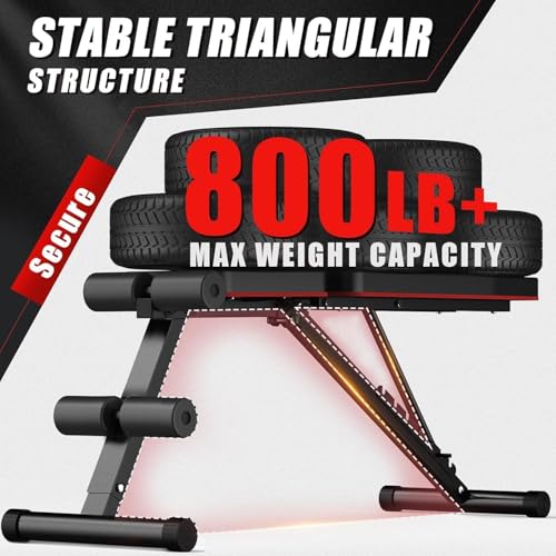 800 LB Adjustable Incline Decline Weight Bench B91043