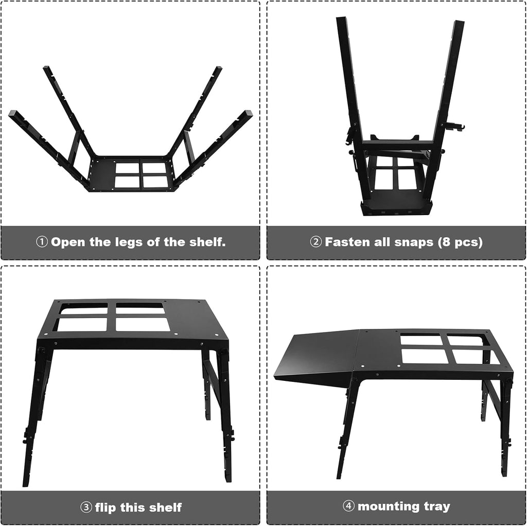 Portable Griddle Stand for Outdoor Camping Cooking X631