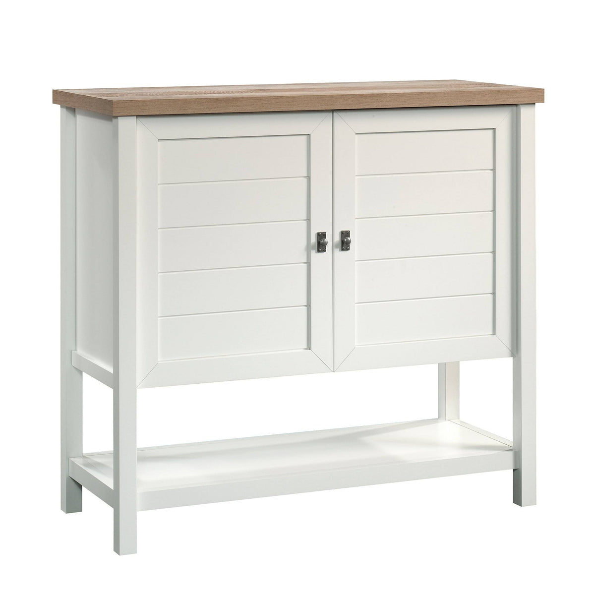 Soft White Storage Cabinet E201160