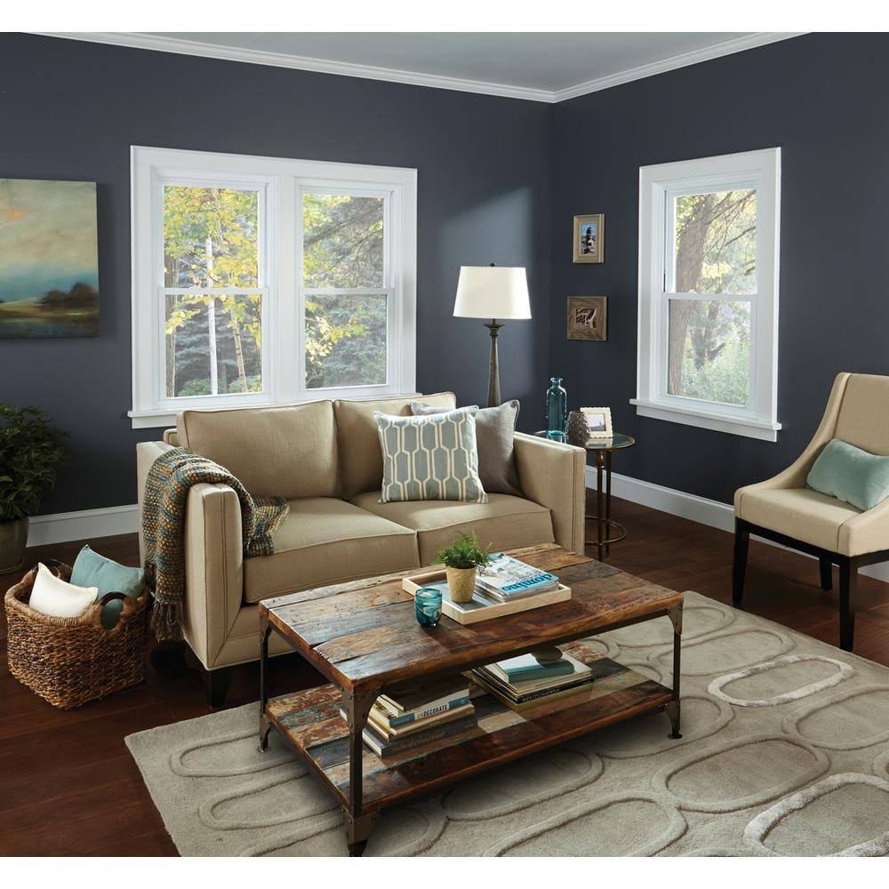 35.75 in. x 49.25 in. White Vinyl Double Hung Window with Buck Frame Q977