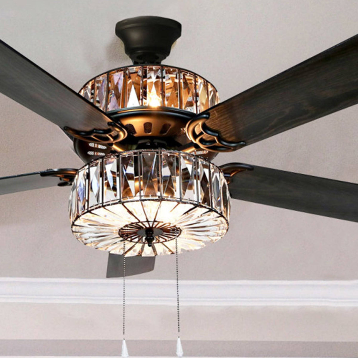 52x22 LED Ceiling Fan with Light J43700