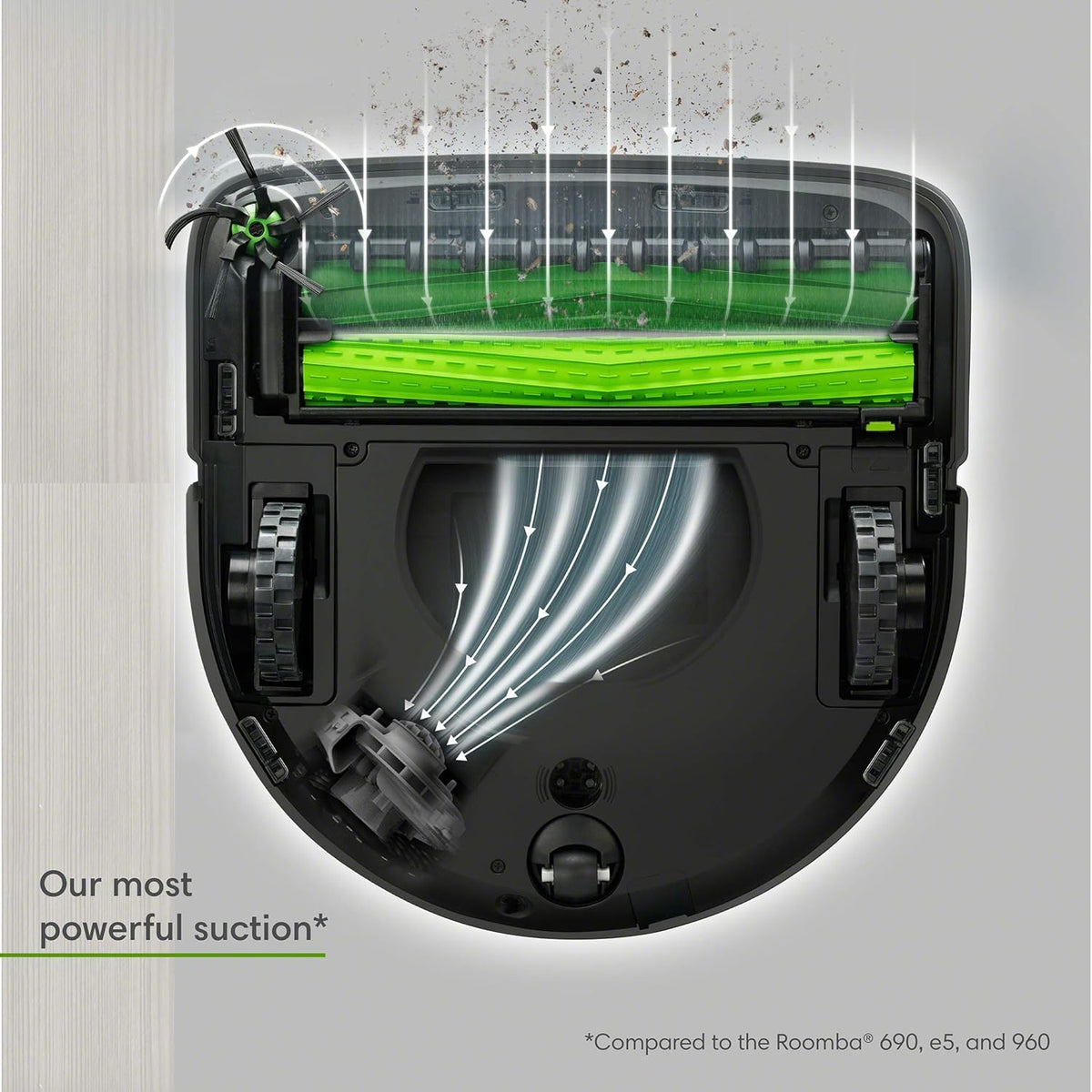 Robot Vacuum with Automatic Dirt Disposal L674